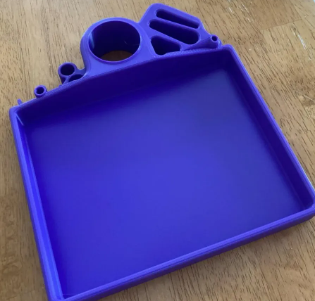 Bike stand tool tray
