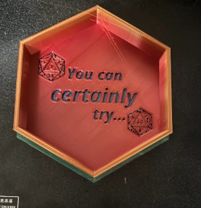 You can try dice tray